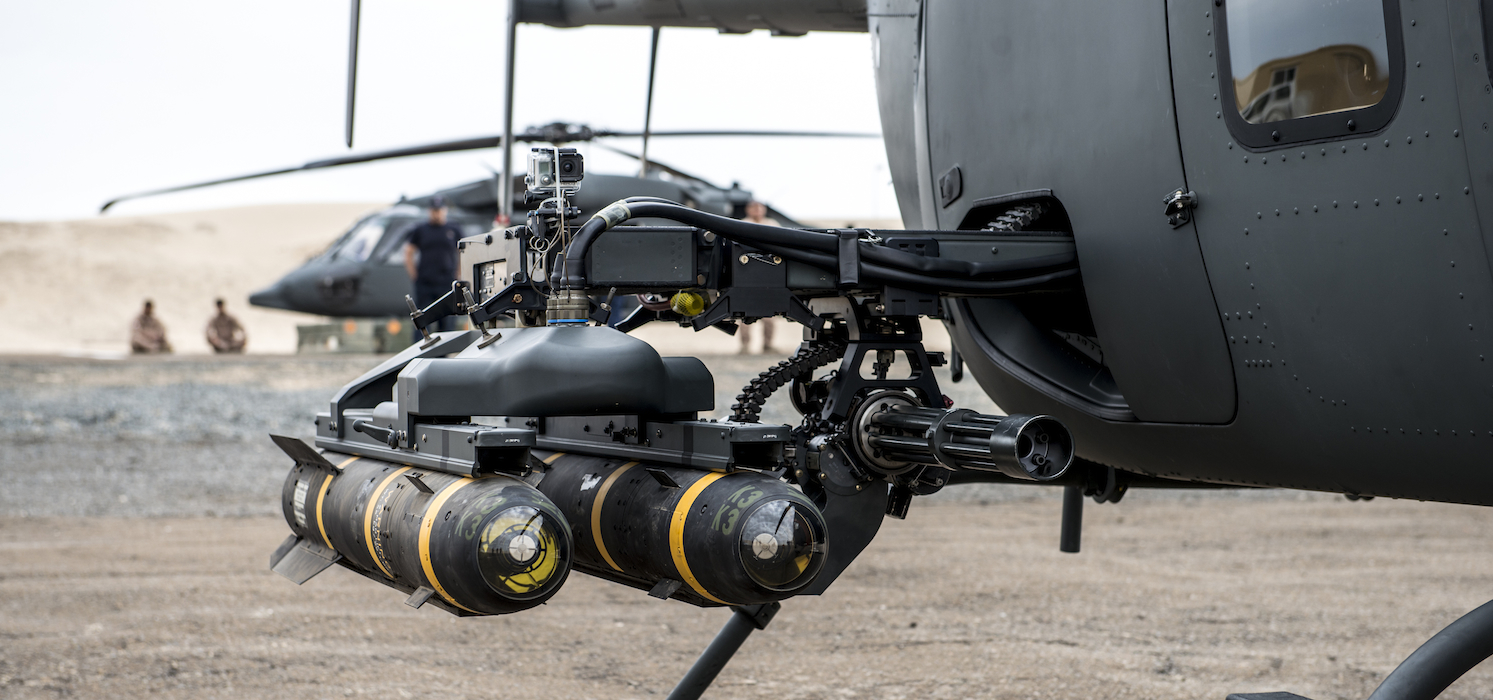 ALWiP® loaded with Dual Hellfire Missiles